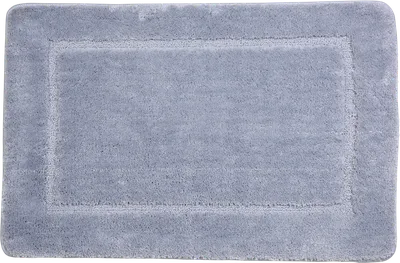 Коврик Wasserkraft Lopau BM-6011 90x60 см, для ванной, серый