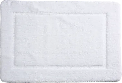 Коврик Wasserkraft Lopau BM-6018 90x60 см, для ванной, белый