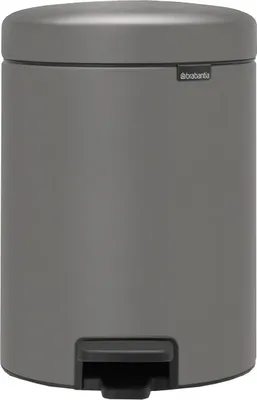 Мусорное ведро Brabantia NewIcon 126284 5 л, для туалета, серое