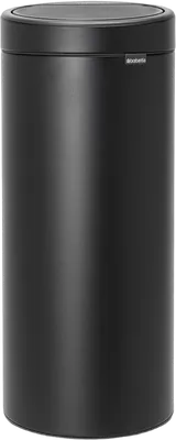 Мусорное ведро Brabantia Touch Bin New 128967 30 л, для кухни, черное