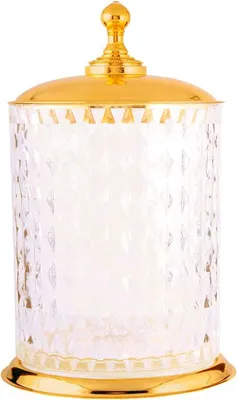 Мусорное ведро Boheme Imperiale 10424 5 л, золото