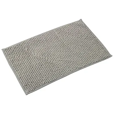 Коврик Рыжий кот Basic 60x40 см, для ванной, серый