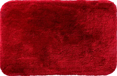 Коврик Ridder Chic 7104306 90x60 см, для ванной, красный