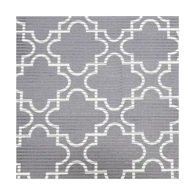 Коврик Vilina Преображение 7089-224PT-grey 65x1500 см, для ванной, серый, рисунок