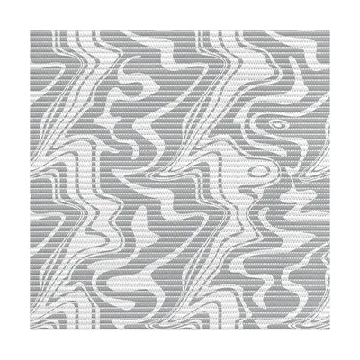 Коврик Vilina Standart 67170-V39-grey 80x1500 см, для ванной, серый, рисунок