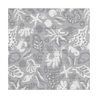 Коврик Vilina Standart 67170-V37-grey 80x1500 см, для ванной, серый, рисунок