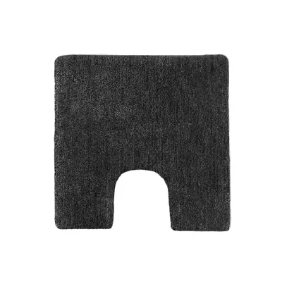 Коврик Fora Shiny FOR-MCF-SHI50-50BK 50x50 см, для туалета, черный