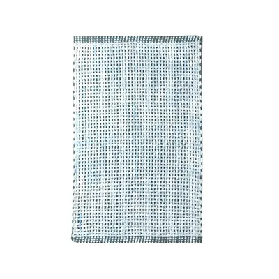 Коврик Fora Wavy FOR-WAVY50-80BLU 80x50 см, для ванной, голубой