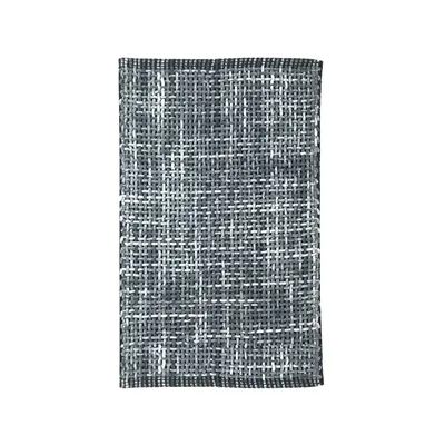 Коврик Fora Wavy FOR-WAVY50-80DG 80x50 см, для ванной, серый, черный