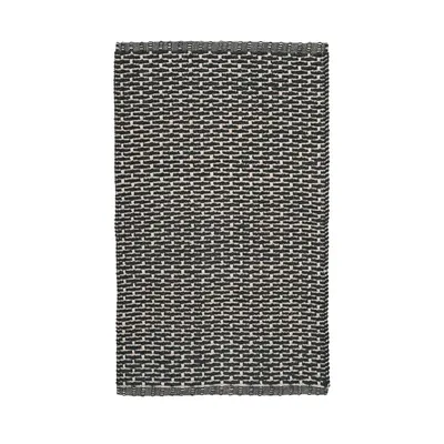 Коврик Fora Cotton PURE ELEGANCE 50x80 см, для ванной, рисунок, черный