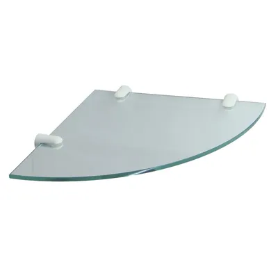 Полка для душа Wasserkraft Kammel 533W угловая, подвесная, белая (white)