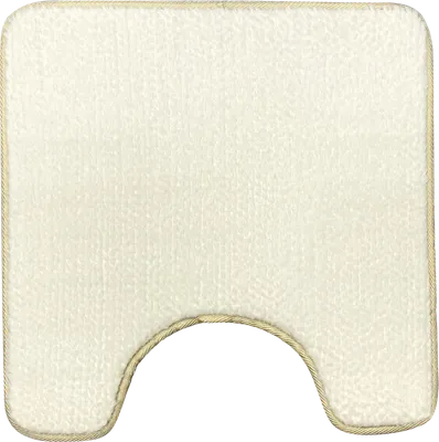 Коврик Fora Serenity Spa FOR-HAP-50-50WT 50x50 см, для туалета, белый