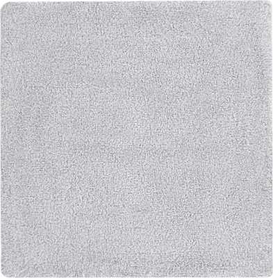 Коврик Fora Wave FOR-WAV60-60W 60x60 см, для ванной, серый