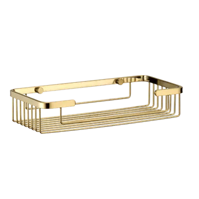 Полка для душа Wasserkraft Aisch 722BG подвесная, брашированное золото (brushed gold)