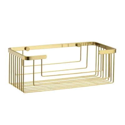 Полка для душа Wasserkraft Aisch K-711BRUSHED GOLD подвесная, матовое золото