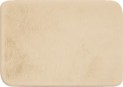 Коврик Carnation Home Fashions Fluffy Natural 60x90 см, для ванной, бежевый