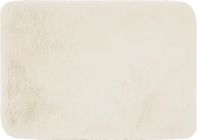 Коврик Carnation Home Fashions Fluffy Cream 60x90 см, для ванной, бежевый