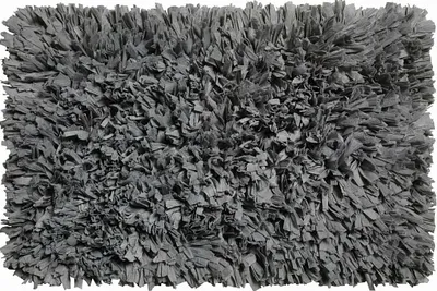 Коврик Carnation Home Fashions Paper Shag Paper Shag 53x2 см, для ванной, серый