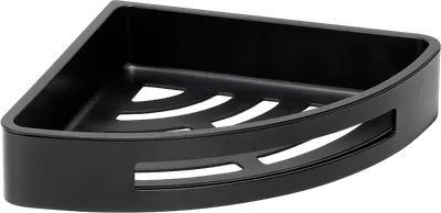 Полка для душа Bemeta Cytro 153102390 угловая, подвесная, черная (black)
