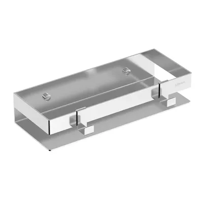 Полка для душа Lemark SHELF LINE 9771049 подвесная, хром, с крючками