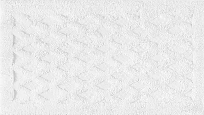 Коврик Kassatex Diamond Diamond White 99x61 см, для ванной, белый