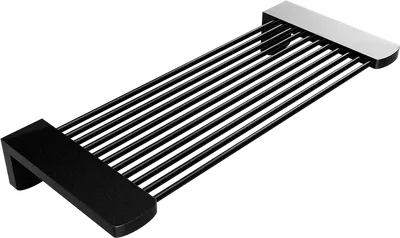 Полка для душа Bemeta Dark 146102270 подвесная, черная (black)