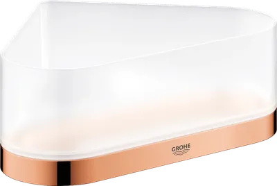 Полка для душа Grohe Selection 41038DA0 угловая, подвесная, теплый закат