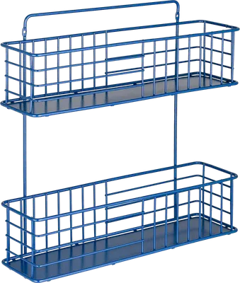 Полка для душа Moroshka Infinity 907-002-01 подвесная, матовая синяя