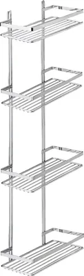 Полка для душа Tekno-tel ES060 подвесная, глянцевый хром