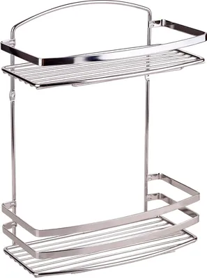 Полка для душа Tekno-tel BK085SSM подвесная, матовый хром