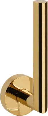Держатель для запасных рулонов Bemeta Brilo 161112030 настенный, gold polished