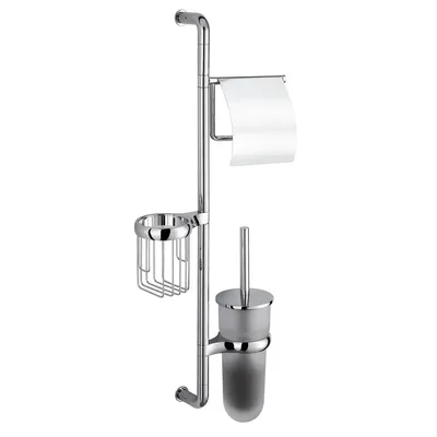 Стойка Wasserkraft K-1438 для туалета, хром