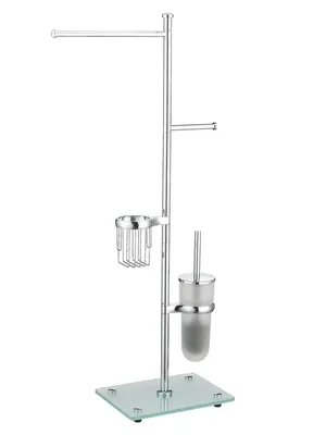 Стойка Wasserkraft K-1248 для туалета, напольная, хром