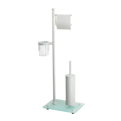 Стойка Wasserkraft Kammel 1264W для туалета, напольная, белая