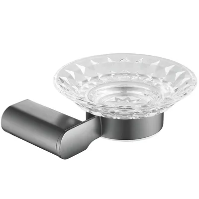 Мыльница Rose RG17T RG1703T настенная, стеклянная