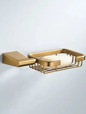 Мыльница Shevanik SG5704G золотая