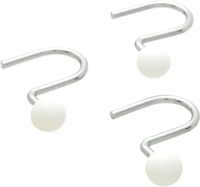 Крючки для шторы Carnation Home Fashions Ball Type Hook SLM-BAL/21 white