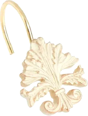 Крючки для шторы Carnation Home Fashions Fleur di Lis слоновая кость