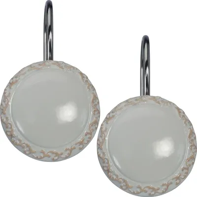 Крючки для шторы Creative Bath Heirloom HER83GRY хром, серые
