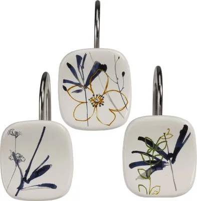 Крючки для шторы Creative Bath Primavera PRI83WB белые