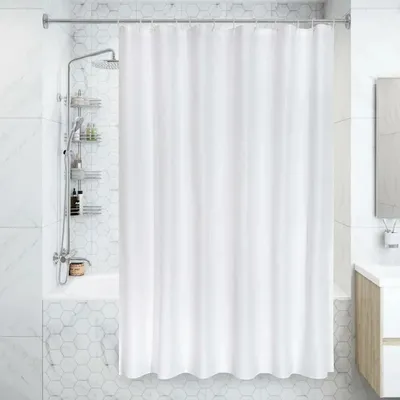 Штора для ванной Ridder Clean 180х20, белая