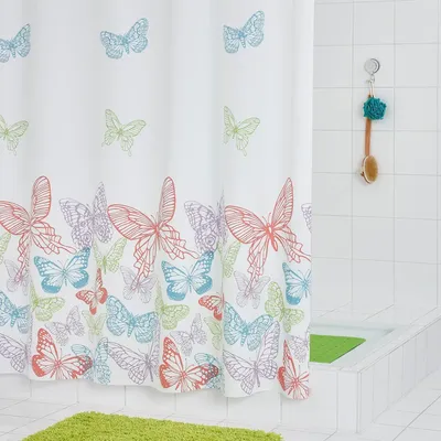 Штора для ванной Ridder Papillon 3104300 180x200