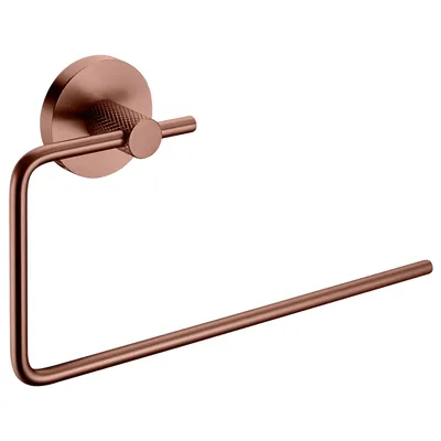 Держатель для полотенец Boheme Uno 10975-BRB brushed bronze, кольцо