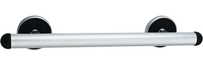 Поручень Ridder Premium А0204500 алюминий, матовый хром, настенный, с противоскользящей поверхностью