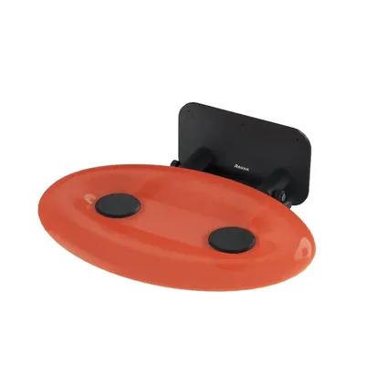 Сиденье для душа Ravak Ovo Р II orange, black