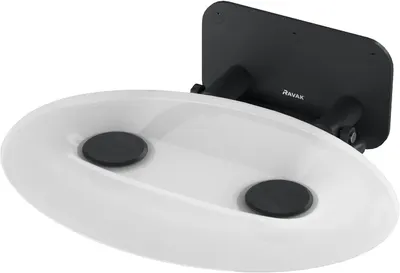 Сиденье для душа Ravak Ovo Р II clear, black
