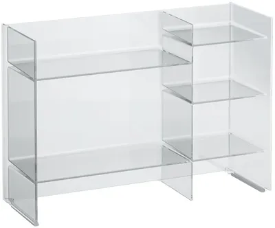 Этажерка для ванной Laufen Kartell by Laufen 3.8933.1.084.000.1 напольная, прозрачная