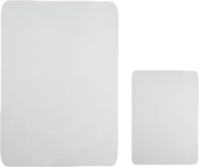 Комплект ковриков RGW BM 6241012-101 90x60 см, для ванной, белый
