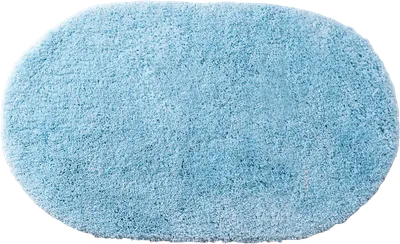 Коврик Wasserkraft Dill BM-3946 100x60 см, для ванной, голубой