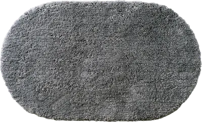 Коврик Wasserkraft Dill BM-3951 100x60 см, для ванной, серый
